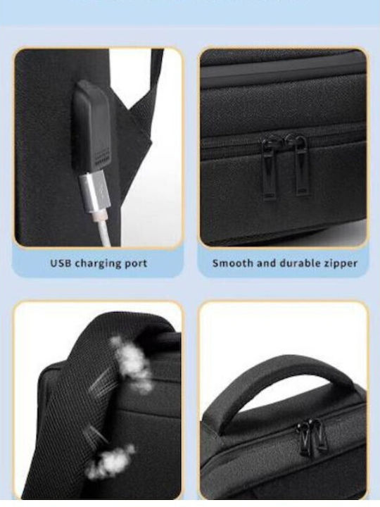 Valvoro Backpack Αδιάβροχο Μαύρο