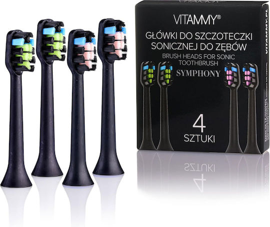 Vitammy Ersatzköpfe Für Elektrische Zahnbürste 4 Stück