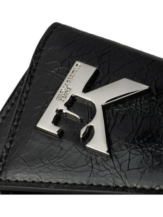 Leder Damenbrieftasche Karten Schwarz