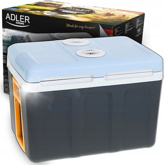 Adler Φορητό Ψυγείο 40lt 12V / 230V Γκρι