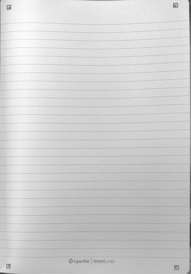Smart Ruled Notebook A4 40 Paper Sheets