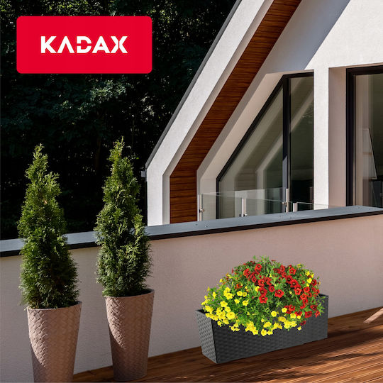 Kadax Ζαρντινιέρα Black 56x56εκ.
