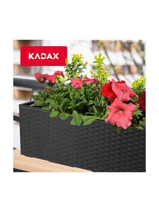 Kadax Kadax Ζαρντινιέρα Schwarz 56x56cm