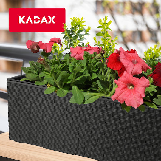 Kadax Ζαρντινιέρα Black 56x56εκ.