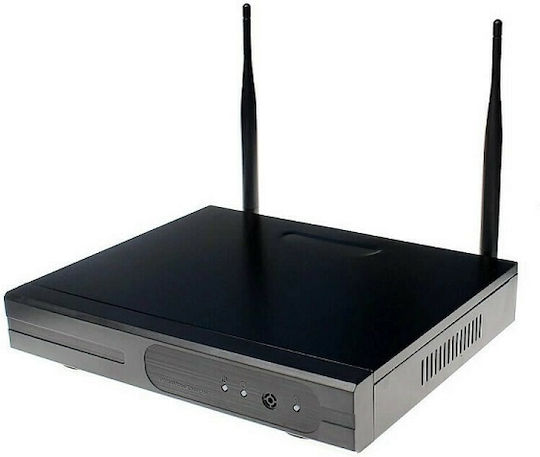 Surveillance System 4 Wireless IP Cameras with NVR Recorder