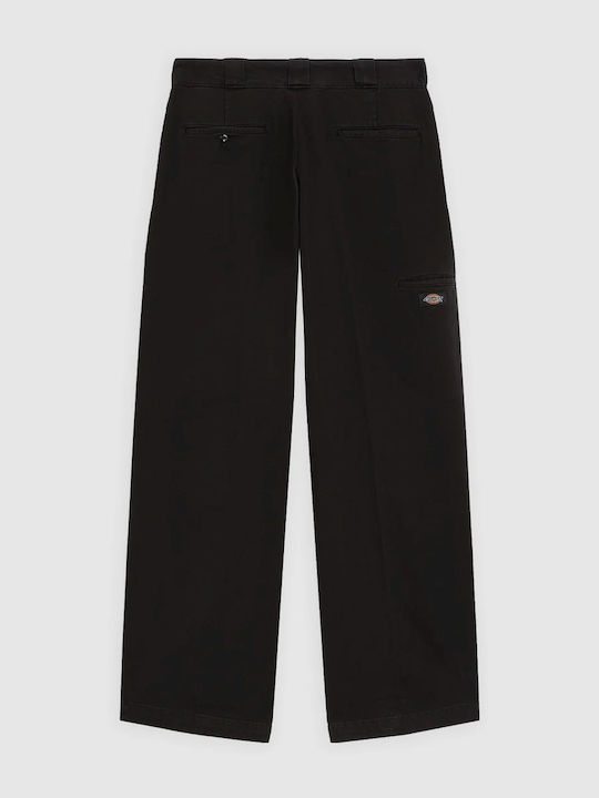 Work Pant Παντελόνι Cargo σε Loose Εφαρμογή Black