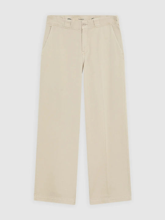 Work Pant Cargo Trousers in Loose Fit Stone
