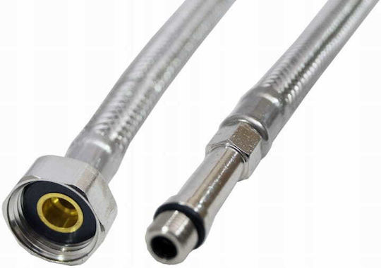 Furtun Spiralat Împletit Pentru Robinet 50cm 12x10 Oțel Inoxidabil