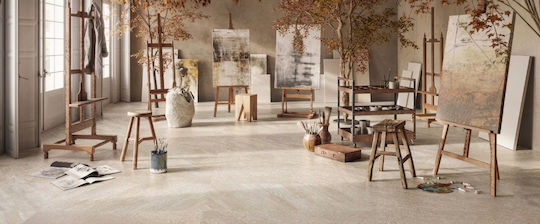 Padana Tile Floor / Wall Kitchen / Bathroom Porcelain Matte 120x60cm Petra Oro Matt