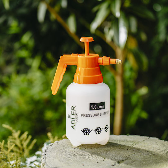 Adler Pressure Sprayer with 1lt Capacity 2bar in White Colour