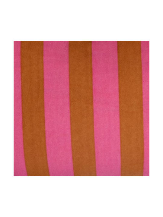 Selected by Pragmatic Față De Pernă Decorativă Stripe Roz/Maro 40x60cm