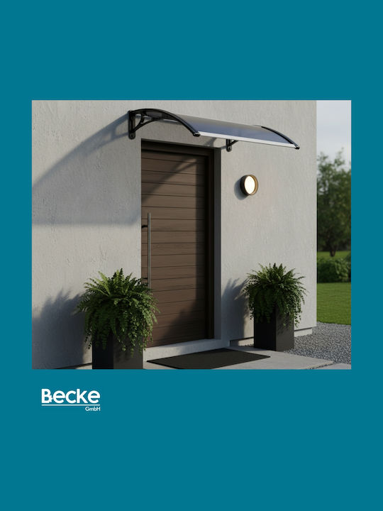 Becke Πολυκαρβονικό Στέγαστρο Π100xΒ60cm