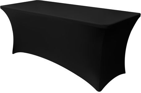 Capac Elastic De Masă Negru Ø75cm