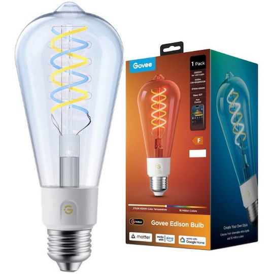Govee Smart Bulb LED for Socket E27 500lm