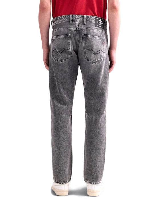 Replay Grover Herren Jeanshose Grau