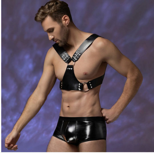 APH Ανδρικό Harness Μαύρο