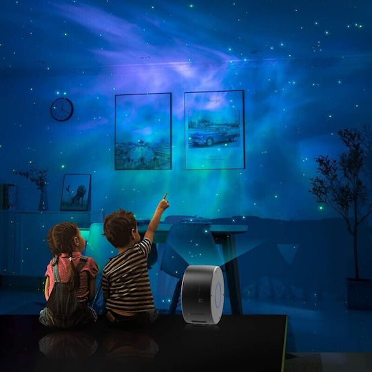 Kids Table Lamp Projector with Star Projection 17x17x9cm