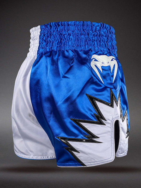Muay Thai Shorts Venum Inferno 2.0 Muay Thai Shorts White Blue