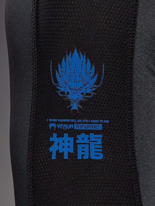 Venum Men's Long Sleeve Shirt VENUM-06240-101 for Jiu-Jitsu Black