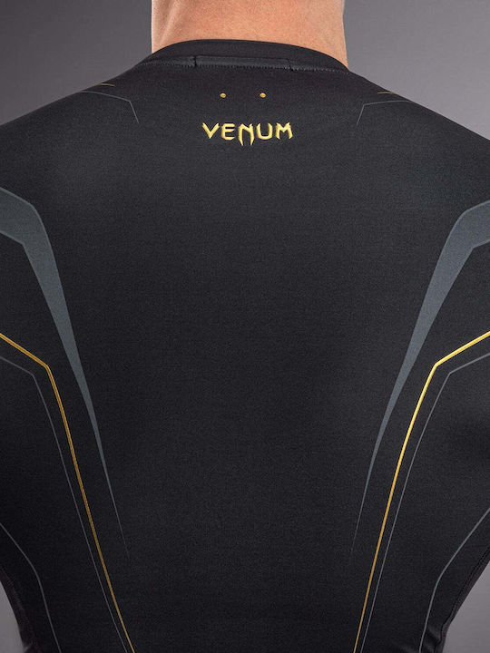 Venum Tricou Pentru Bărbați Cu Mâneci Lungi VENUM-06295-126 Pentru Jiu-Jitsu / MMA Negru