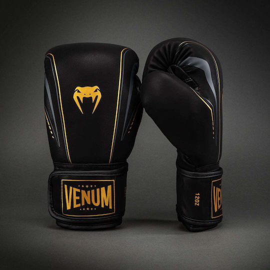Venum Boxing Gloves for Competition Black