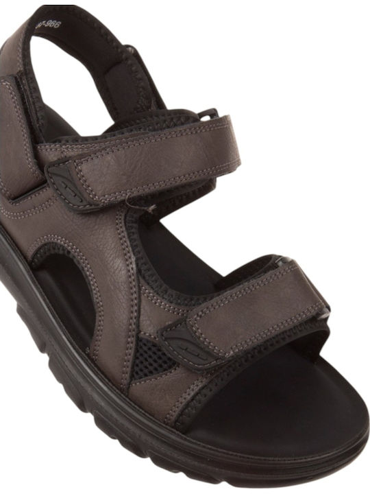 Herrensandalen in Braunen Farbe