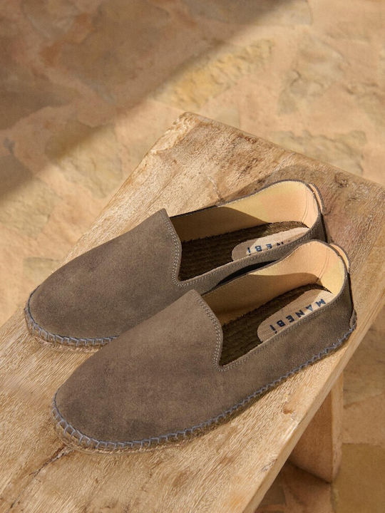 Men's Espadrilles In Gray Colour