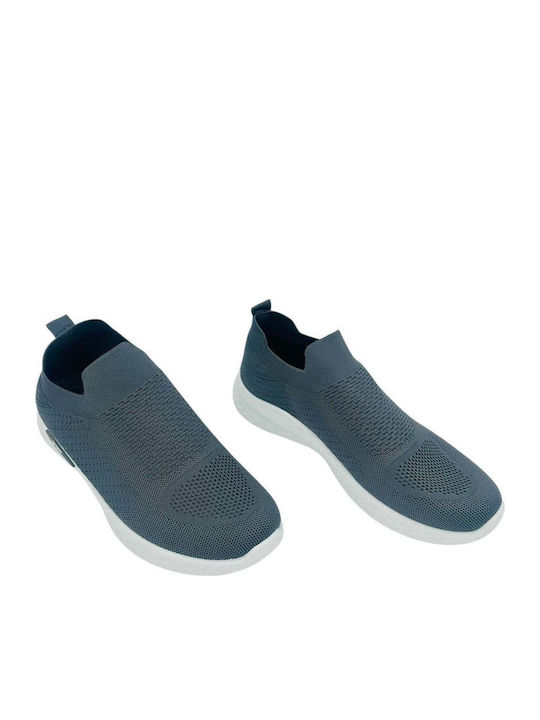 Canvas Men's Slip-Ons Grey