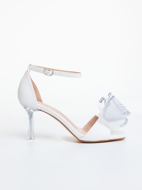 Damen Sandalen Weiß 5XKK22_05