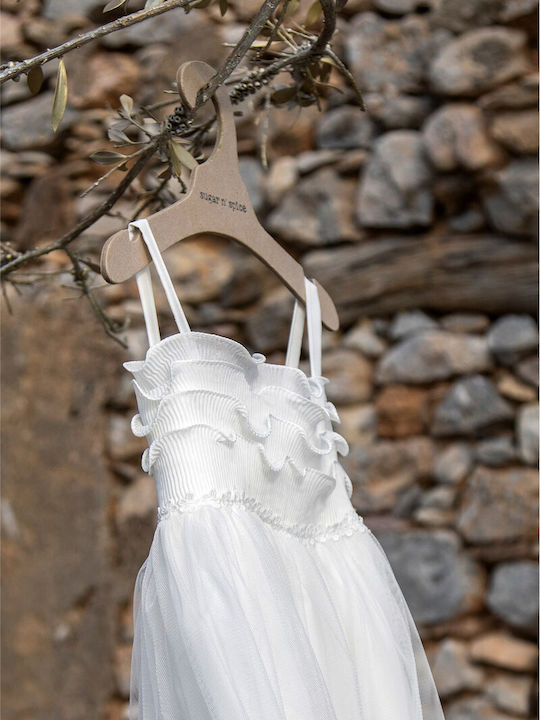 Sugar N Spice White Baptism Dress