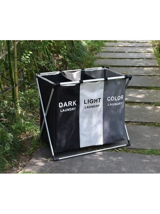 Lalos Καλάθι Απλύτων Μεταλλικό Πτυσσόμενο 60x38x56cm Πολύχρωμο Lalos Καλάθι Απλύτων Μεταλλικό Πτυσσόμενο 60x38x56cm Πολύχρωμο