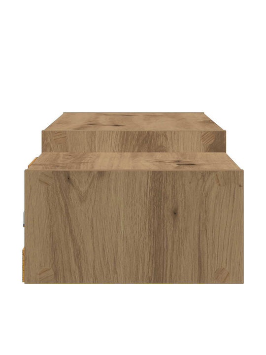 TV-Ständer Eiche M140xP28xH21cm