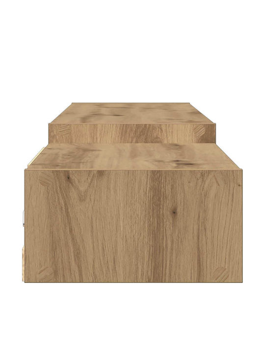 Шкаф За Телевизор Дъб 220x28x21см