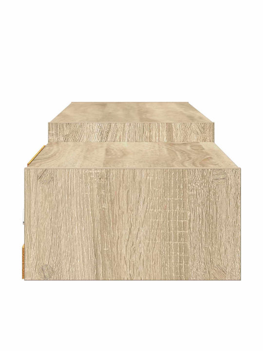 Шкаф За Телевизор Сонома Дъб 220x28x21см