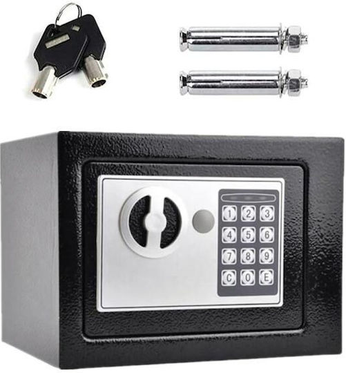 Security Safe 4.6l Electronic Lock Keys 23x17x17 Cm Aria Trade
