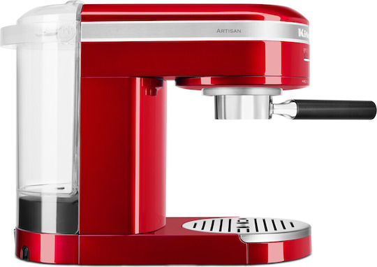 Kitchenaid Μηχανή Espresso Πίεσης 15bar Γκρι 5KES6503BCA