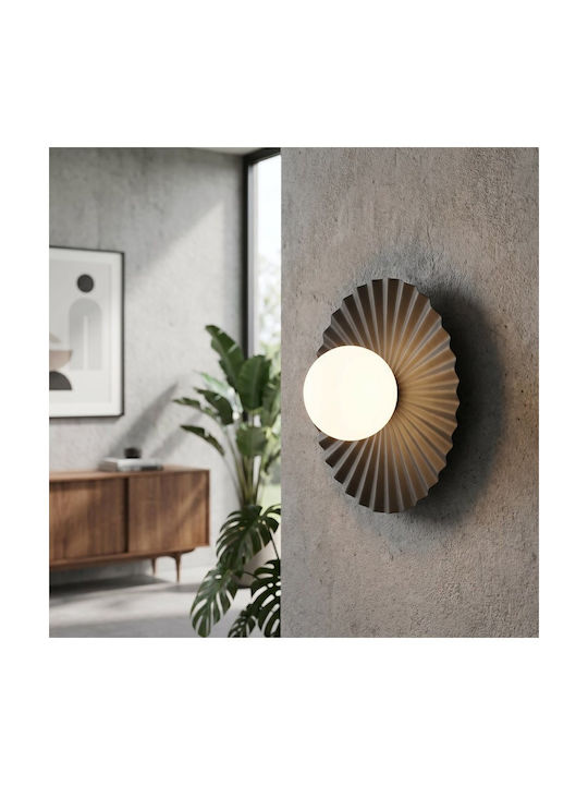 Wall Lamp M Umbra Made In Poland Φ10 Steel & Glass Black 1726/k1m-emibig 1726/k1m