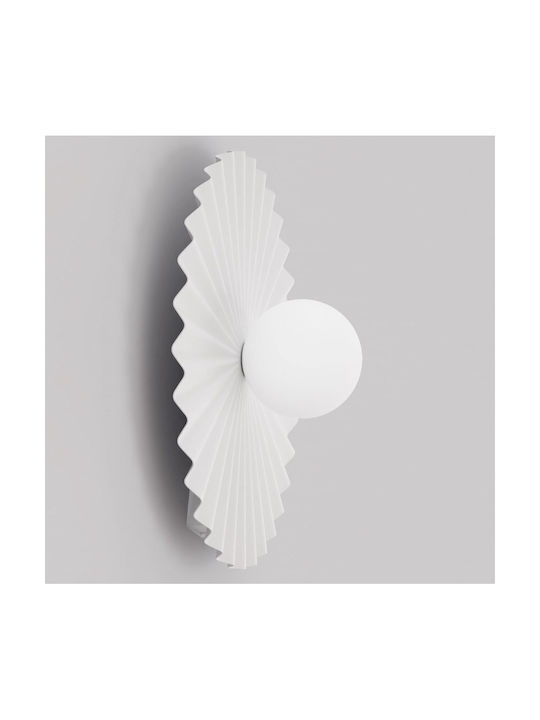 Wandleuchte L Umbra Made In Poland Φ10 Stahl&Glas Weiße