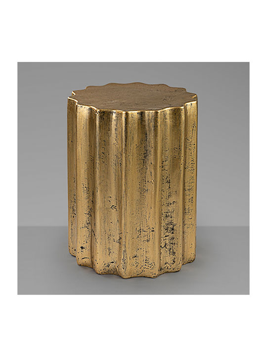 Beistelltisch Metall Gold M46xP46cm