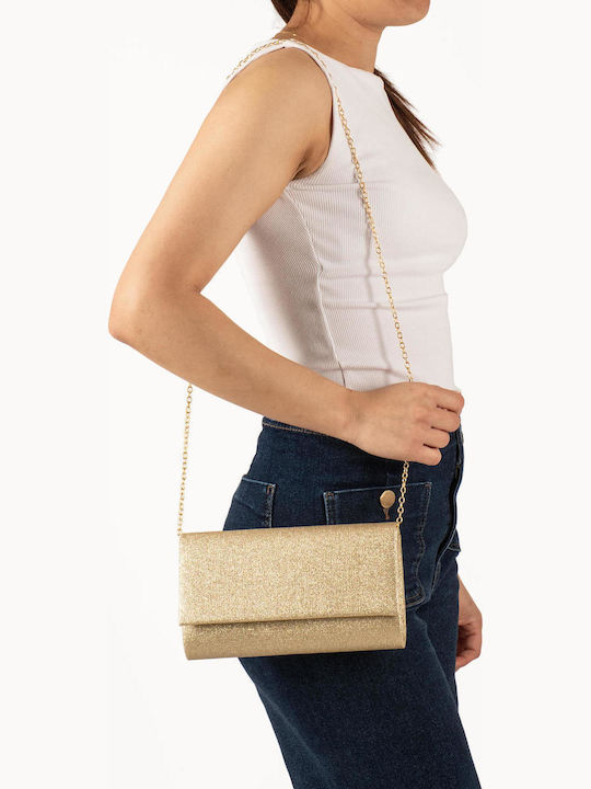 Women's Gold Handbag