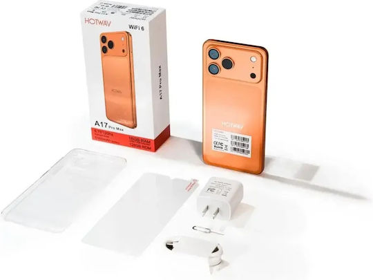 Hotwav A17 Pro Max Dual SIM (4/256GB) Оранжев