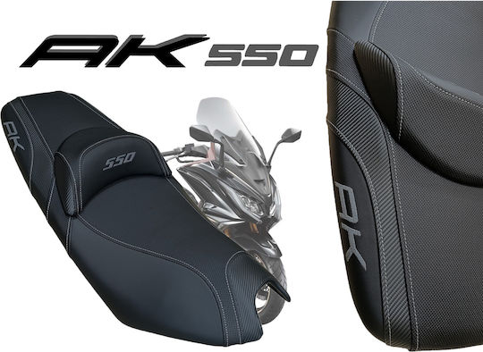 Kymco Ak 550 Anti-Slip Seat Cover 3 Logos