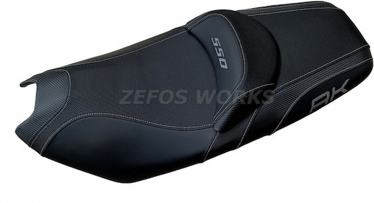 Kymco Ak 550 Anti-Slip Seat Cover 3 Logos