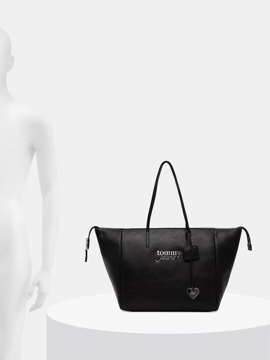 Tommy Women's Tote Bag Black AW0AW18786 BDS