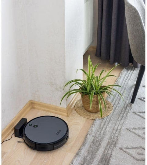 Zilan Aspirator Robot cu Navigare Inteligentă & Putere de Aspirație 2000Pa Negru