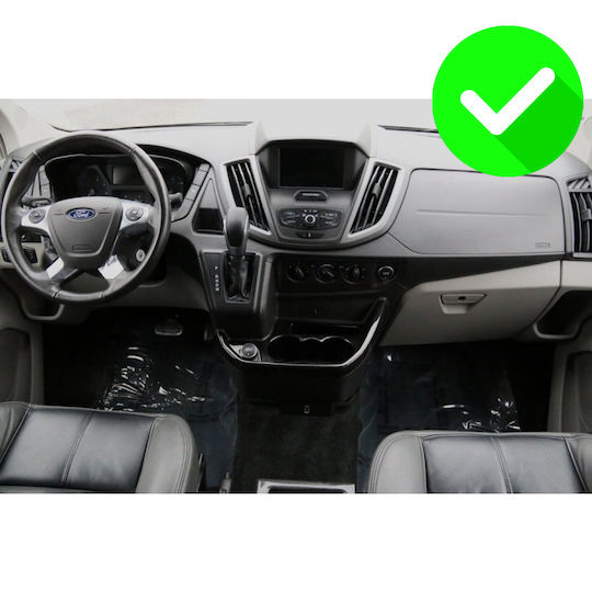 Carmedia Ηχοσύστημα Αυτοκινήτου για Ford Transit 2014-2020 (Bluetooth/USB/WiFi/GPS/Apple-Carplay/Android-Auto) με Οθόνη Αφής 12.3"