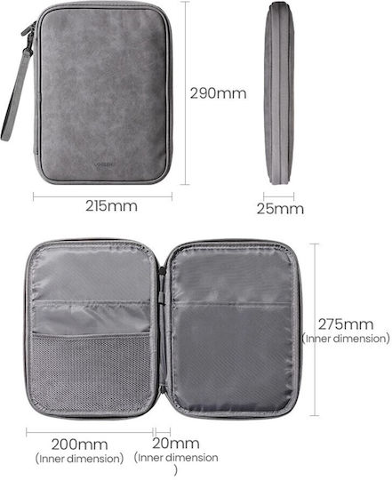 Ugreen Manșetă Durabilă Gri (Tabletă de 11")