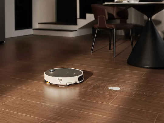Roborock Saros 20 Sonic Robot Vacuum Cleaner with Laser Mapping & 36000Pa Suction Power White