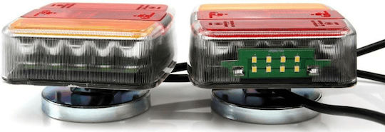 Trailer Light LED with Magnet 12V 1 Piece