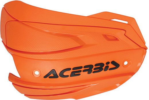 Acerbis Protective Motorcycle Handguards in Orange Color